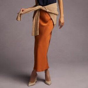 Favorite Daughter Gwen Midi Skirt Copper
